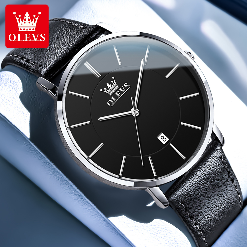Luxury Watch Sale - OLEVS Ultra mince 6.5mm haut Original
