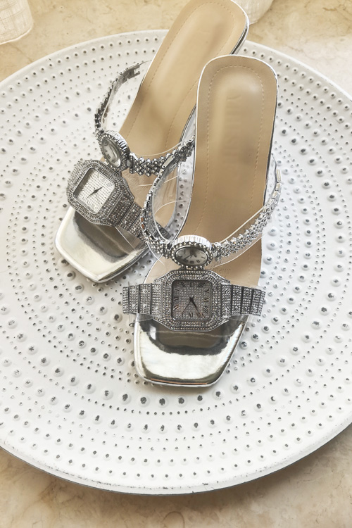 Luxury Watch Usa - Sandales à talons hauts pour femmes,