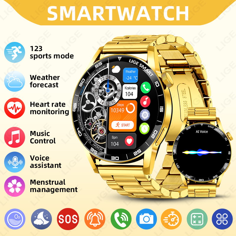 Luxury Watch German - LIGE montre intelligente de luxe pour
