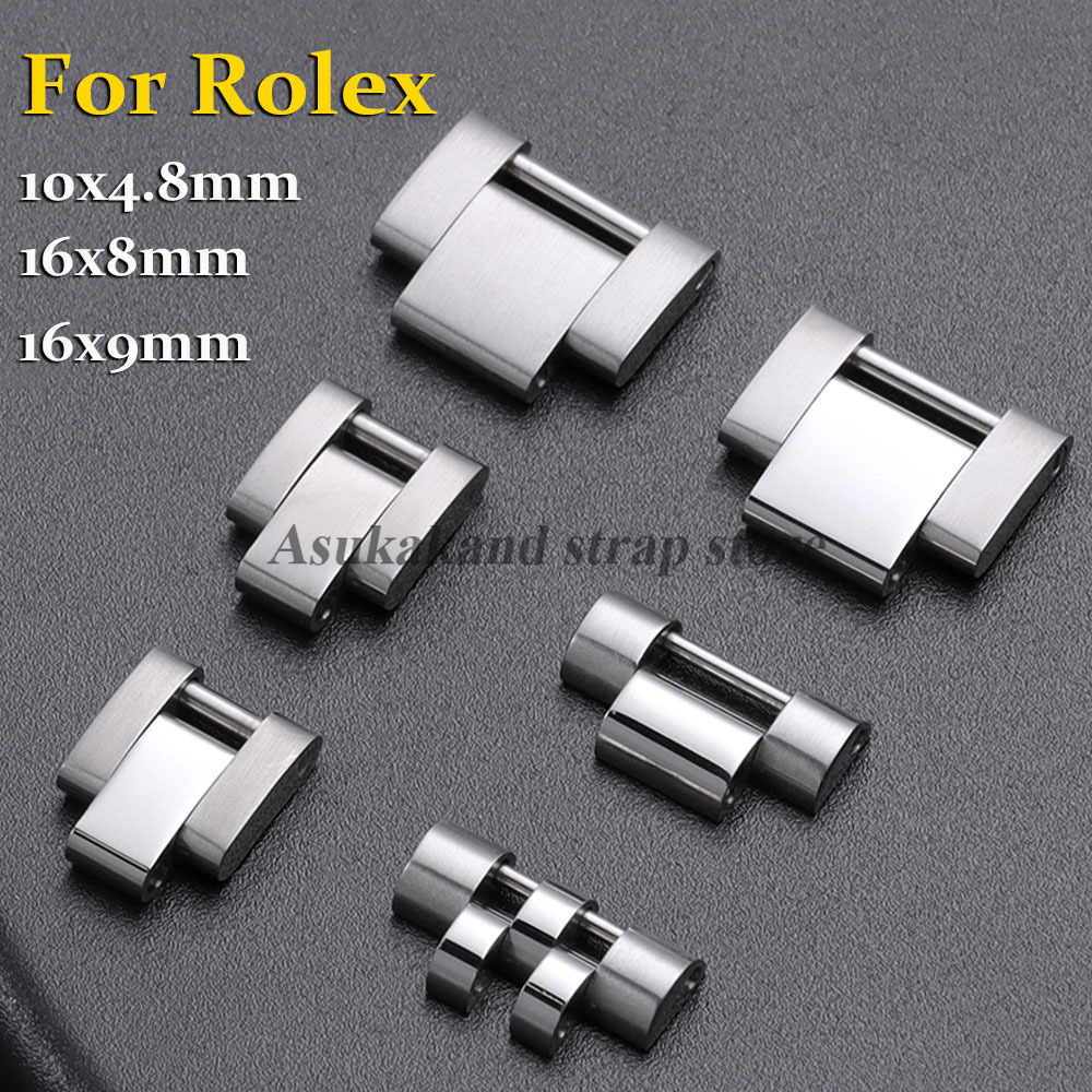 Luxury Watch Logo - Maillons d'extension métalliques 16x8mm/16x9mm/10x4.8mm pour bracelet