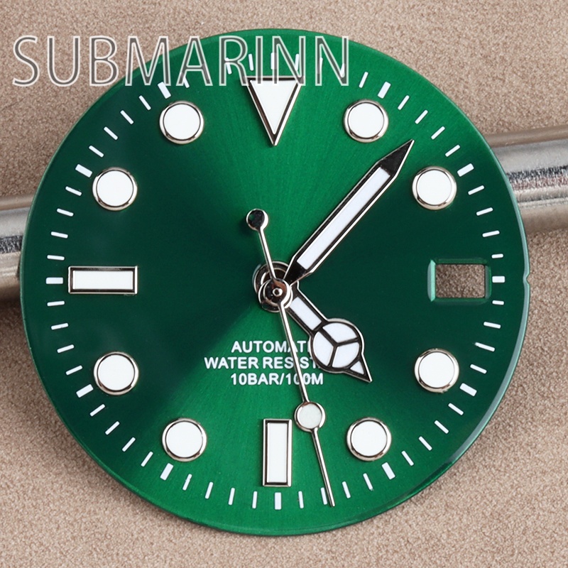 Luxury Watch With Green Dial - Aiguilles de cadran de montre NH35