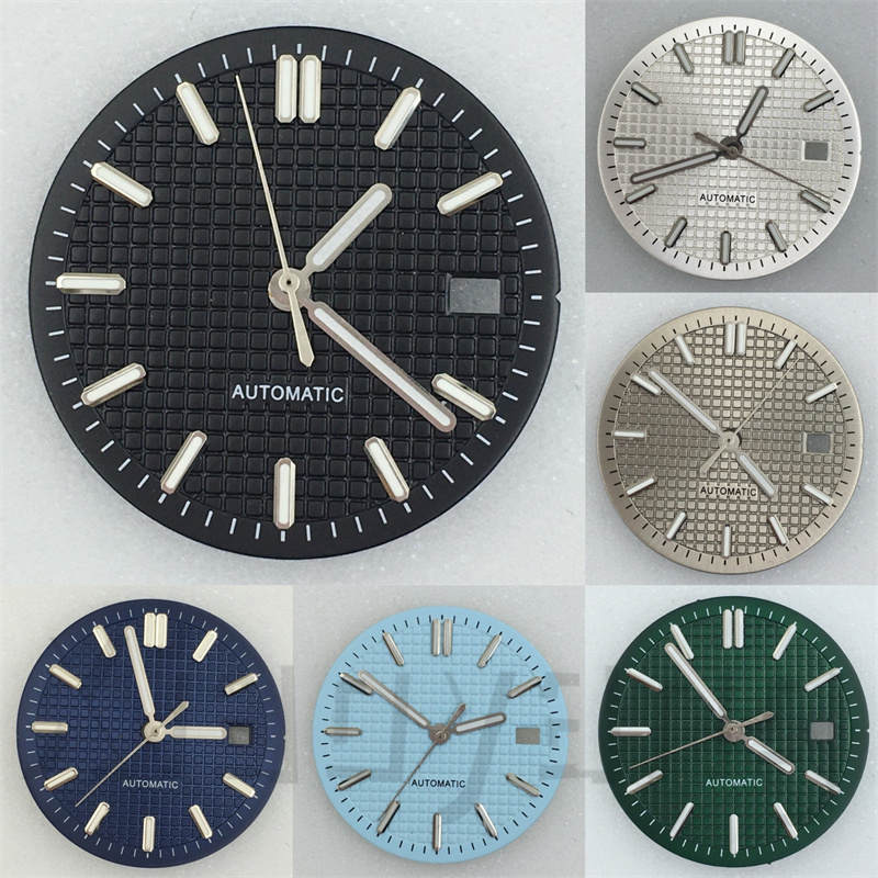 Luxury Watch With Green Dial - Cadran et aiguilles de montre NH35