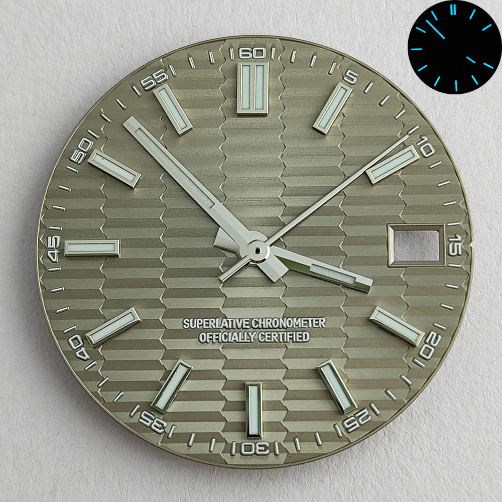 Cadran NH35 28.5mm, aiguilles  - Luxury Watch With Green Dial avis et prix