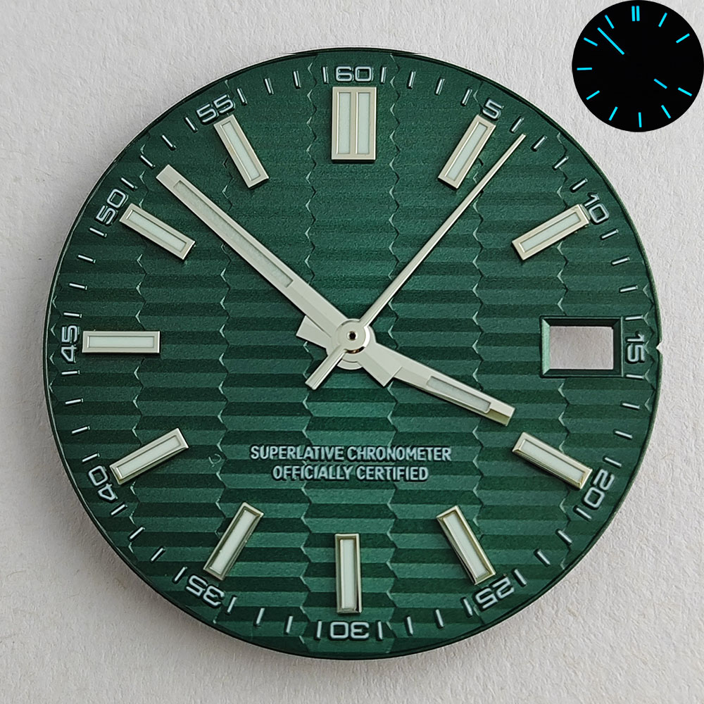 Cadran NH35 28.5mm, aiguilles  - Luxury Watch With Green Dial avis et prix