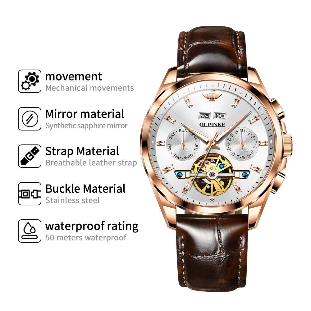 Montre homme OUPINKE, marque d - Luxury Watch Hd avis et prix