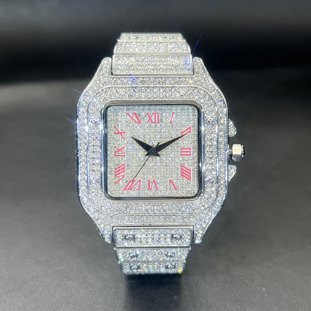 MISSFOX glacé hommes montre vi - Luxury Watch Sale avis et prix