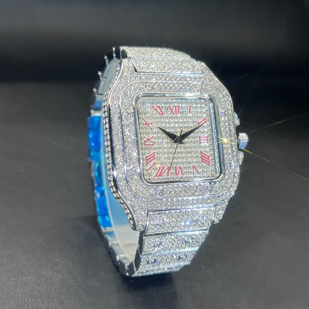 MISSFOX glacé hommes montre vi - Luxury Watch Sale avis et prix