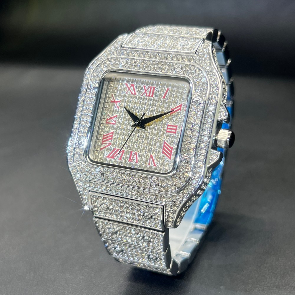 MISSFOX glacé hommes montre vi - Luxury Watch Sale avis et prix