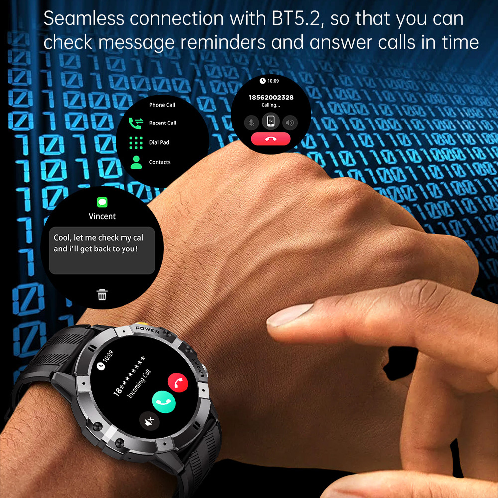 Montre connectée militaire d'e - Luxury Watch German avis et prix
