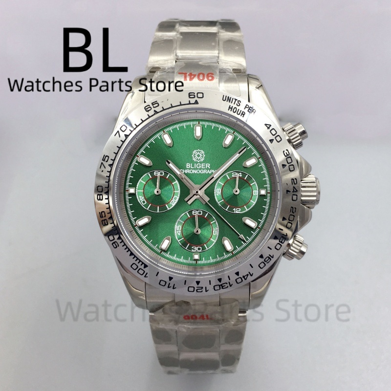 Montre pour homme BLIGER 39 mm - Luxury Watch With Green Dial avis et prix