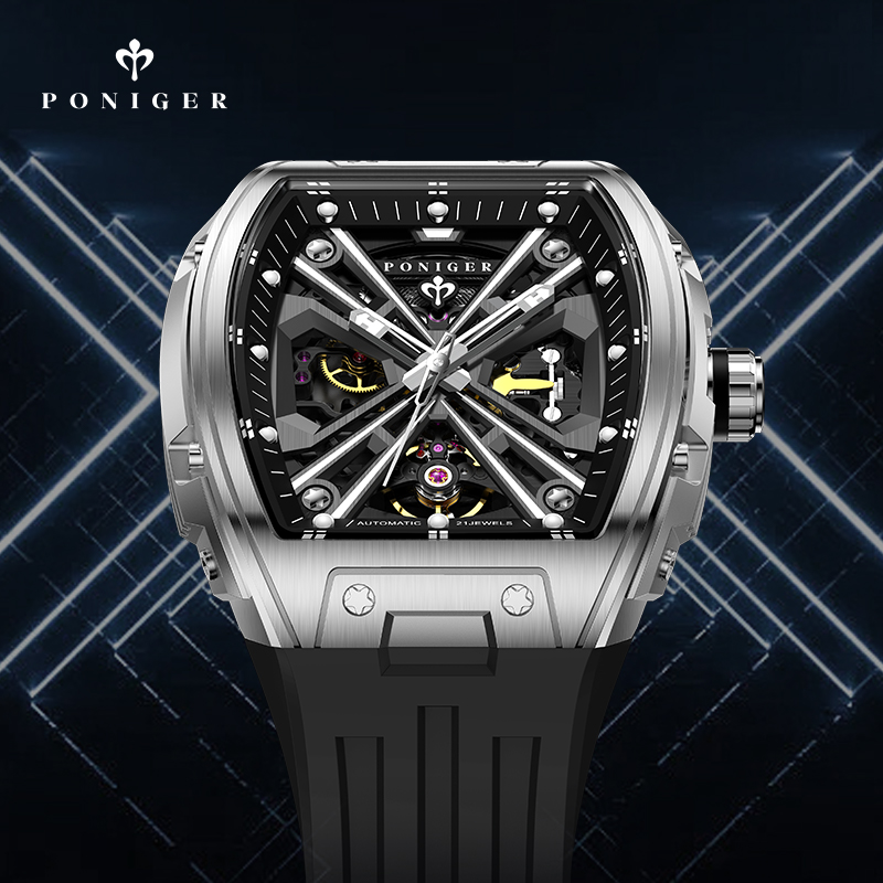 Montre mécanique automatique d - Luxury Watch On Rubber Strap avis et prix