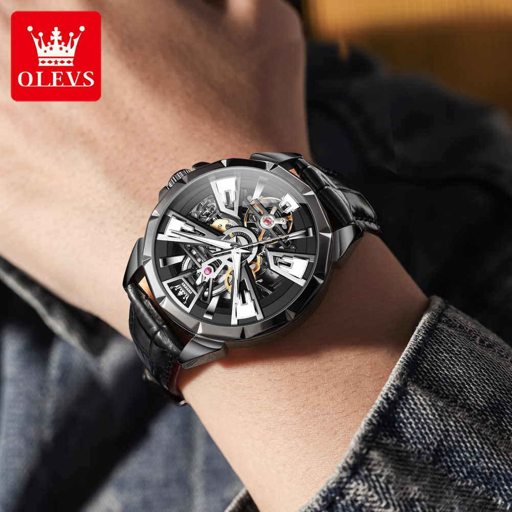 OLEVS 7051 mode montre pour ho - Luxury Watch Hd avis et prix