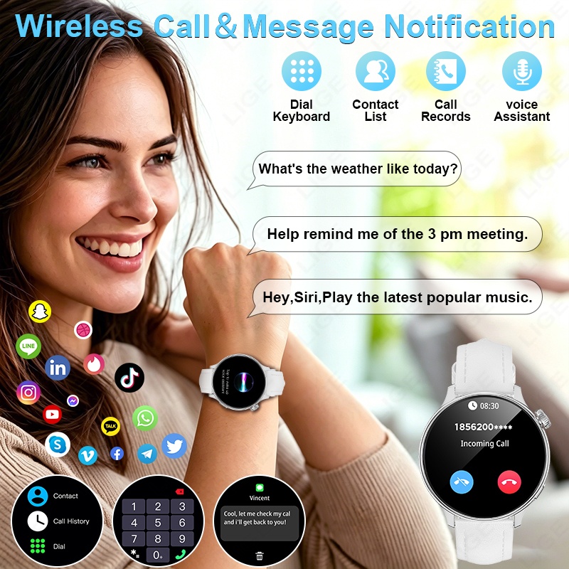 LIGE – montre connectée de lux - Luxury Watch Hd avis et prix