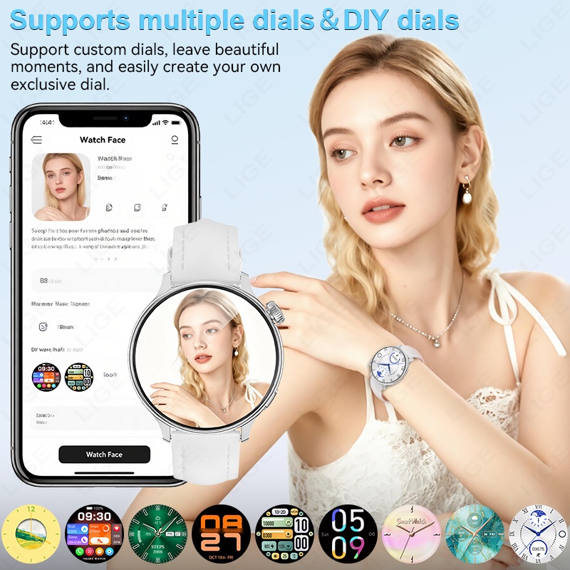 LIGE – montre connectée de lux - Luxury Watch Hd avis et prix