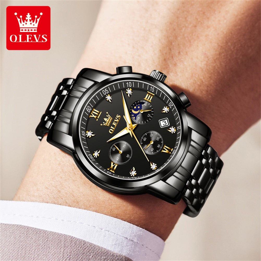 OLEVS montres pour hommes popu - Luxury Watch Logo avis et prix