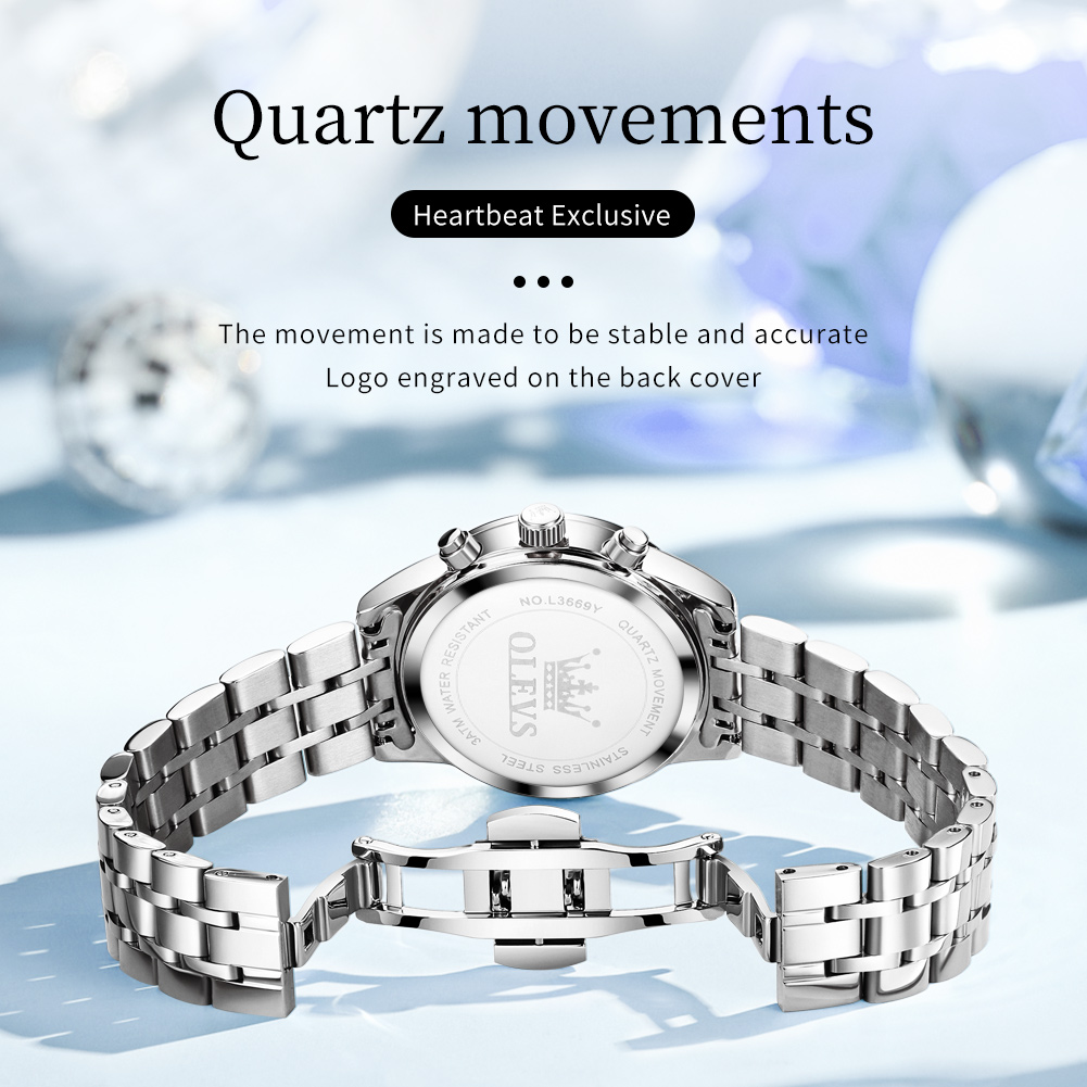 OLEVS femmes montres mode dame - Luxury Watch With Green Dial avis et prix