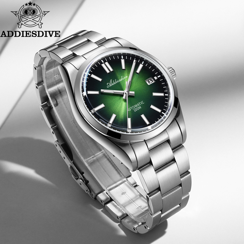 ADDIESDIVE-Montre de Luxe exis - Luxury Watch With Green Dial avis et prix