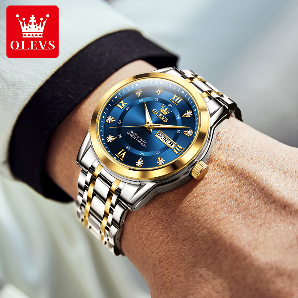 OLEVS marque mode hommes montr - Luxury Watch Logo avis et prix