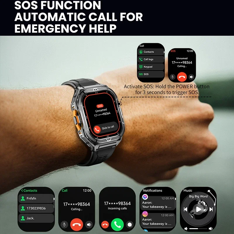 Montre connectée AMOLED de lux - Luxury Watch German avis et prix