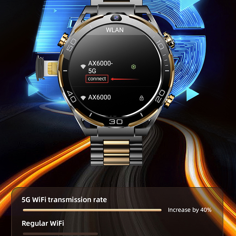Nouveau 4G LTE montre intellig - Luxury Watch German avis et prix