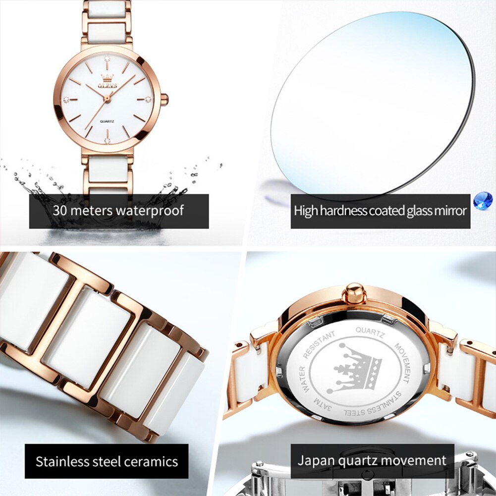 OLEVS-Montre-bracelet de luxe  - Luxury Watch Logo avis et prix